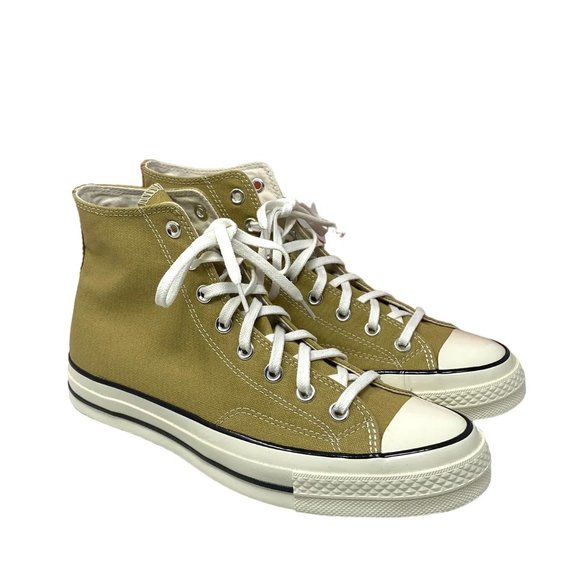 Converse Women's Tan High-Top Sneakers - Picture 2 of 5